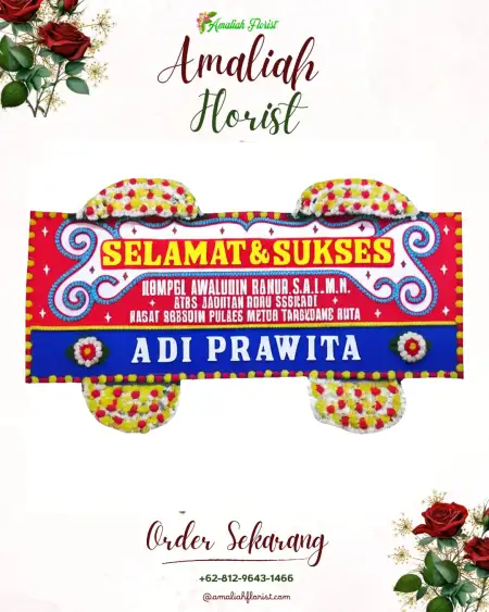 Papan Bunga Ucapan Selamat Tamblang