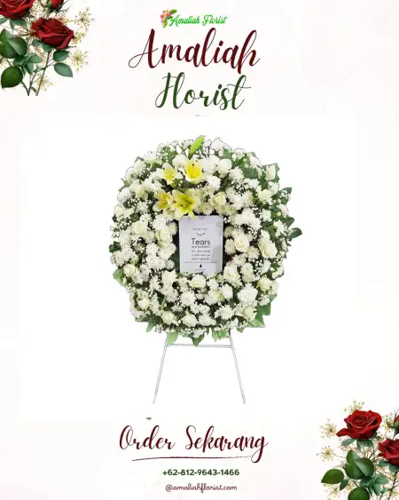 Krans Bunga Duka Tamblang